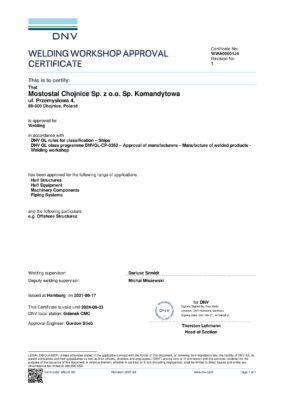 DNV-GL_Certyfikat-Mostostal-Chojnice-EN